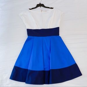 Kate Spade blue/white dress